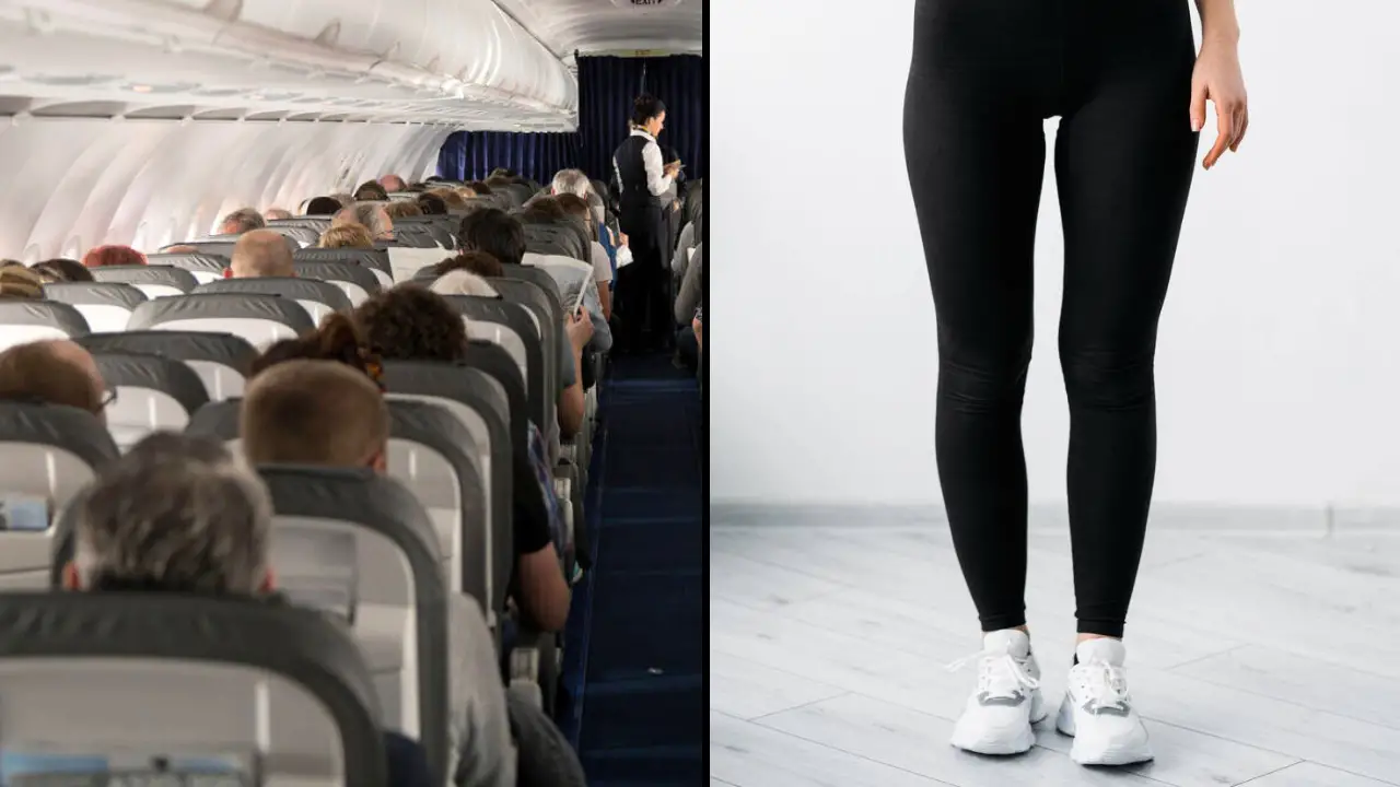 Flight expert Christine Negroni tells IGV why it's advisable not to wear leggings on a plane.