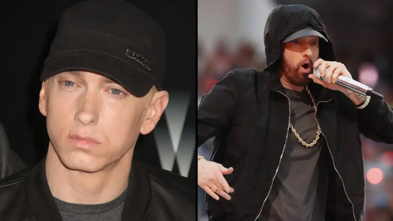 Eminem is being slammed over a 'sick and tasteless' song on his new album that references Alec Baldwin's Rust shooting.