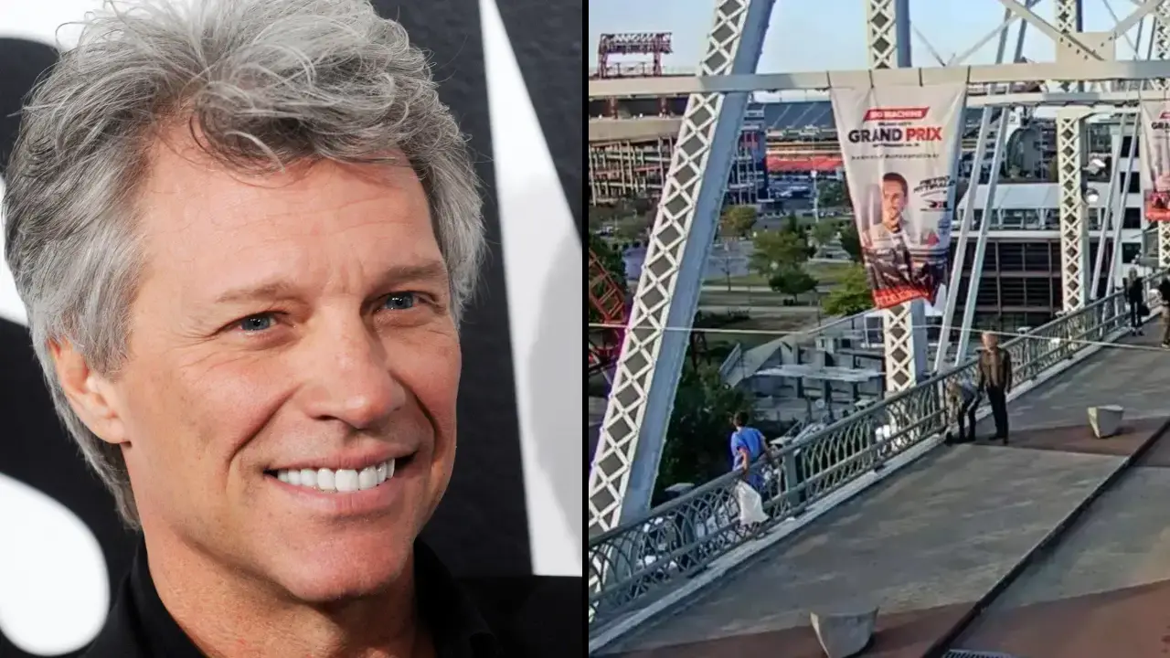 Singer Jon Bon Jovi has been widely praised for saving a woman’s life after talking her away from the ledge of a bridge.