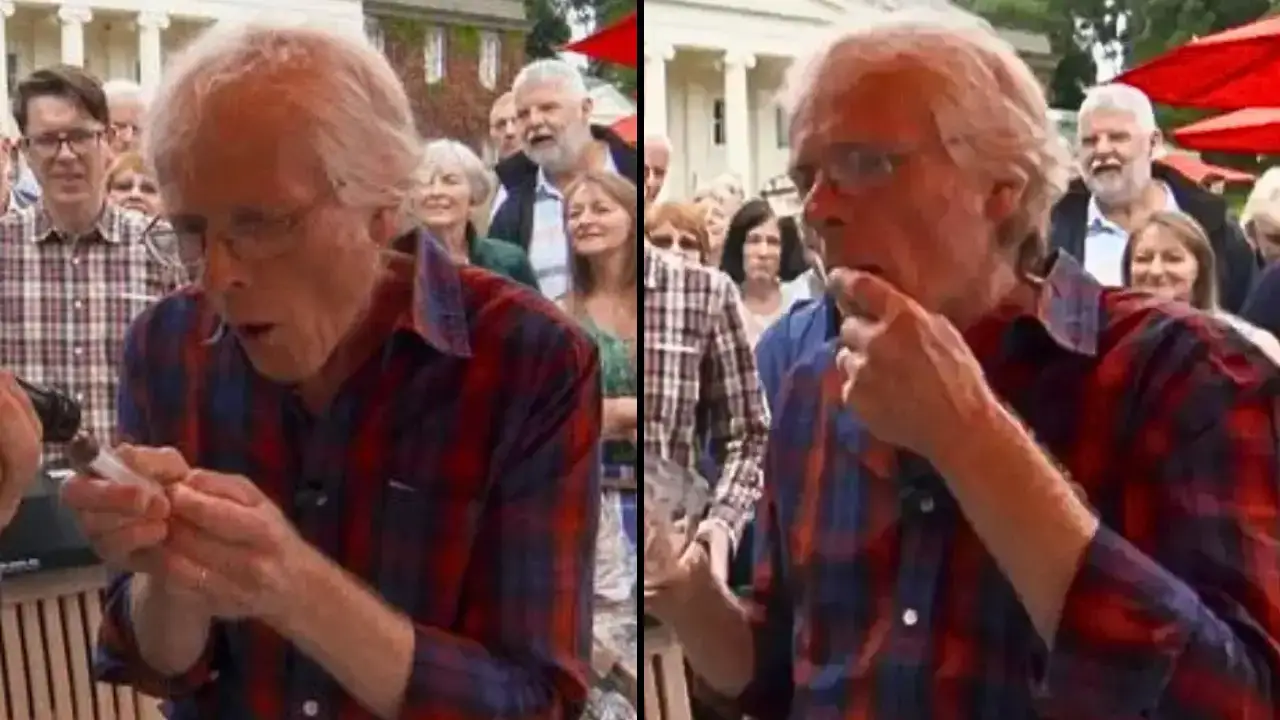 An Antiques Roadshow expert was left horrified after learning he'd drank 180-year-old urine from a bottle brought on the show.