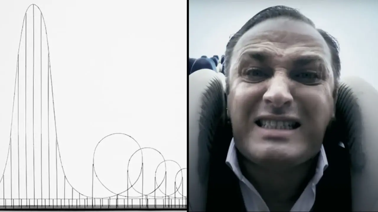 A man has designed a 'euthanasia rollercoaster' that ensures those who ride it will not survive the experience. 