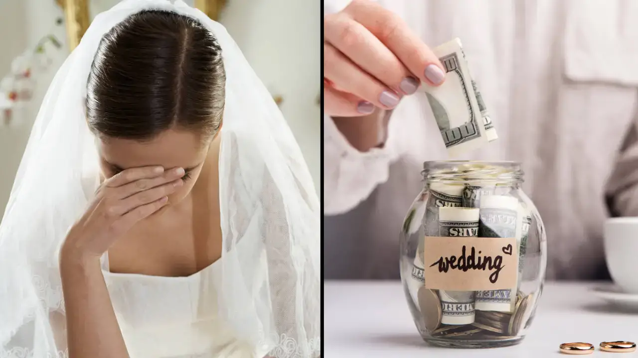 A bride has cancelled her wedding after trying to charge guests $1200 to attend.