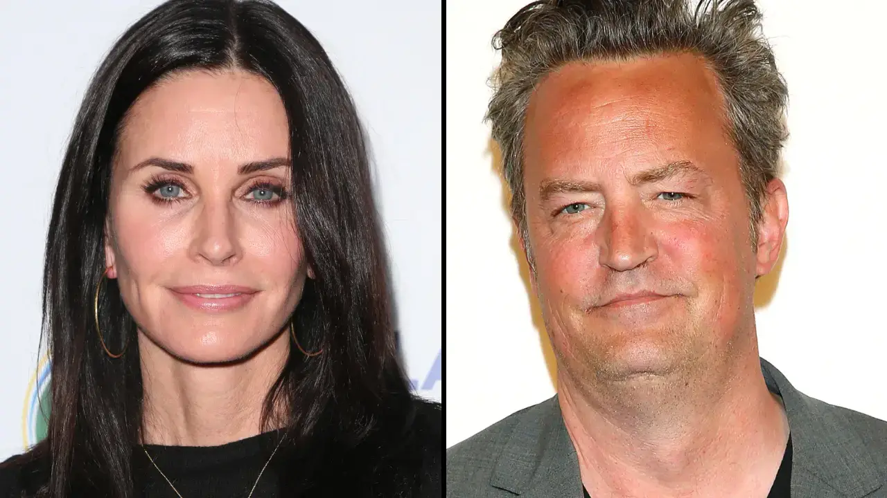 Courteney Cox has claimed that Matthew Perry 'struggled' with an immense amount of pressure during the filming of the hit comedy show, Friends. 