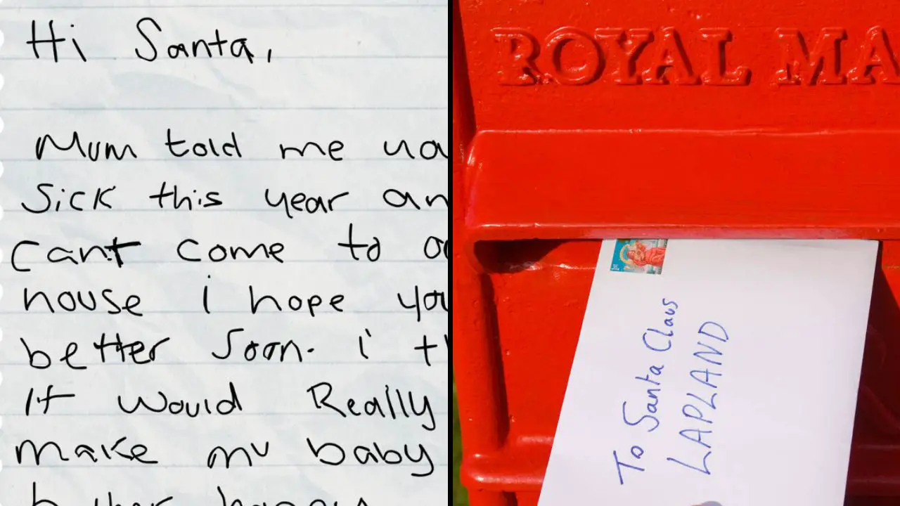 A young girl, just 10 years old, has written a heartbreaking letter to Santa that no child should have to write. 