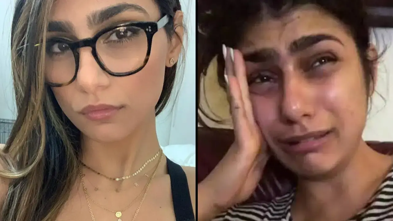 Mia Khalifa broke down in tears after a fan's girlfriend made a very distasteful joke about her past adult film career.