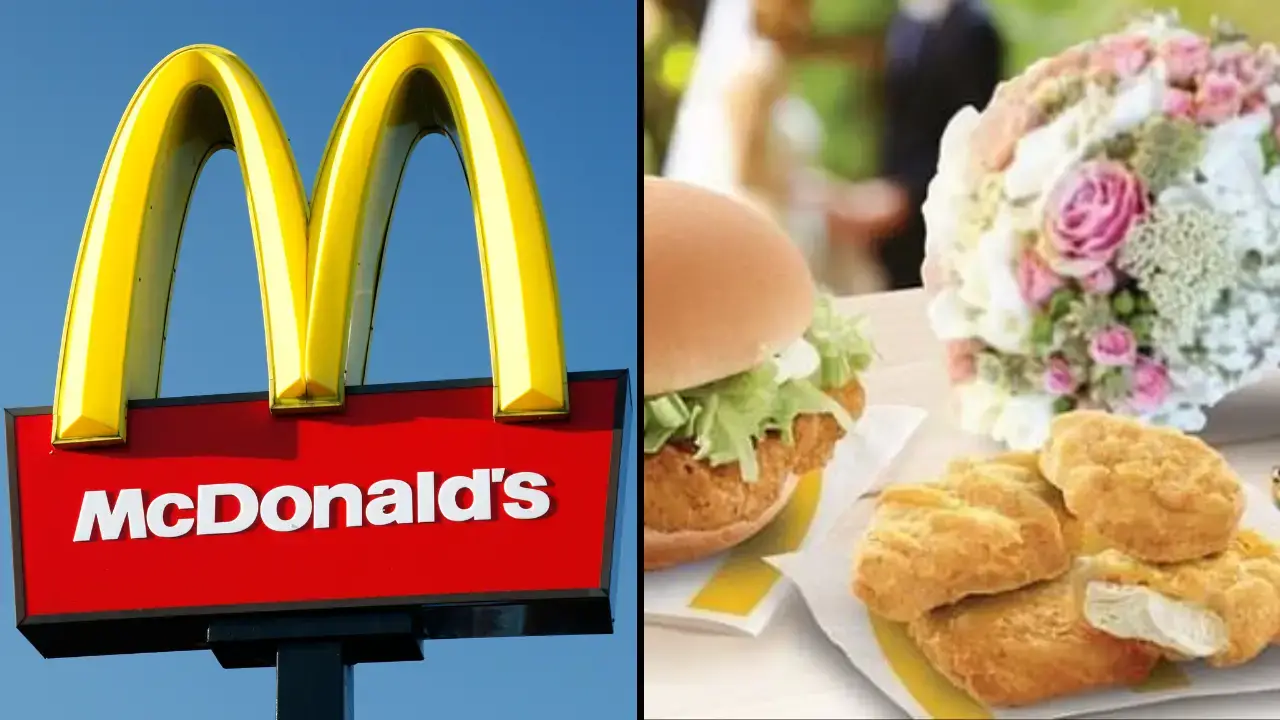 McDonald's has launched a brand new wedding feast that could complete your special day.