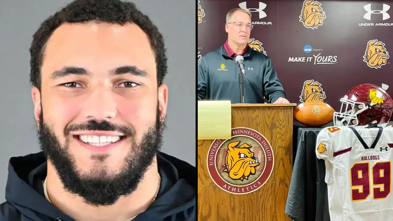 Ryan Reed, a college footballer for the University of Minnesota Duluth, has sadly died aged 22 after collapsing during a workout.