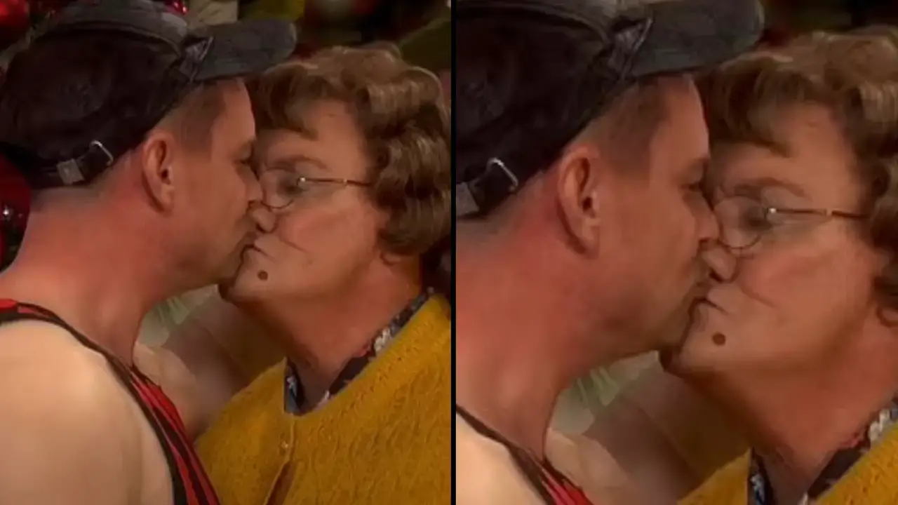 Mrs. Brown's Boys viewers have been left 'physically' sick after the actor and his real-life son kiss in the show.