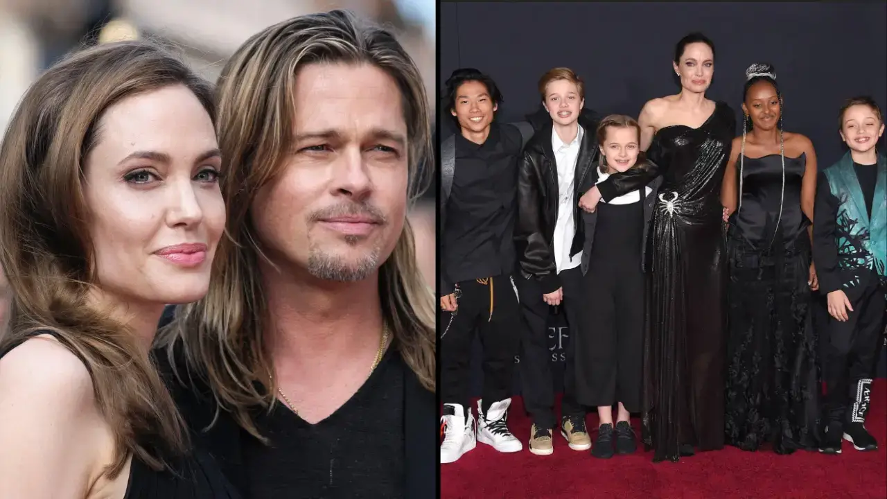 One of Angelina Jolie and Brad Pitt's children has been hospitalized after a horror accident. 