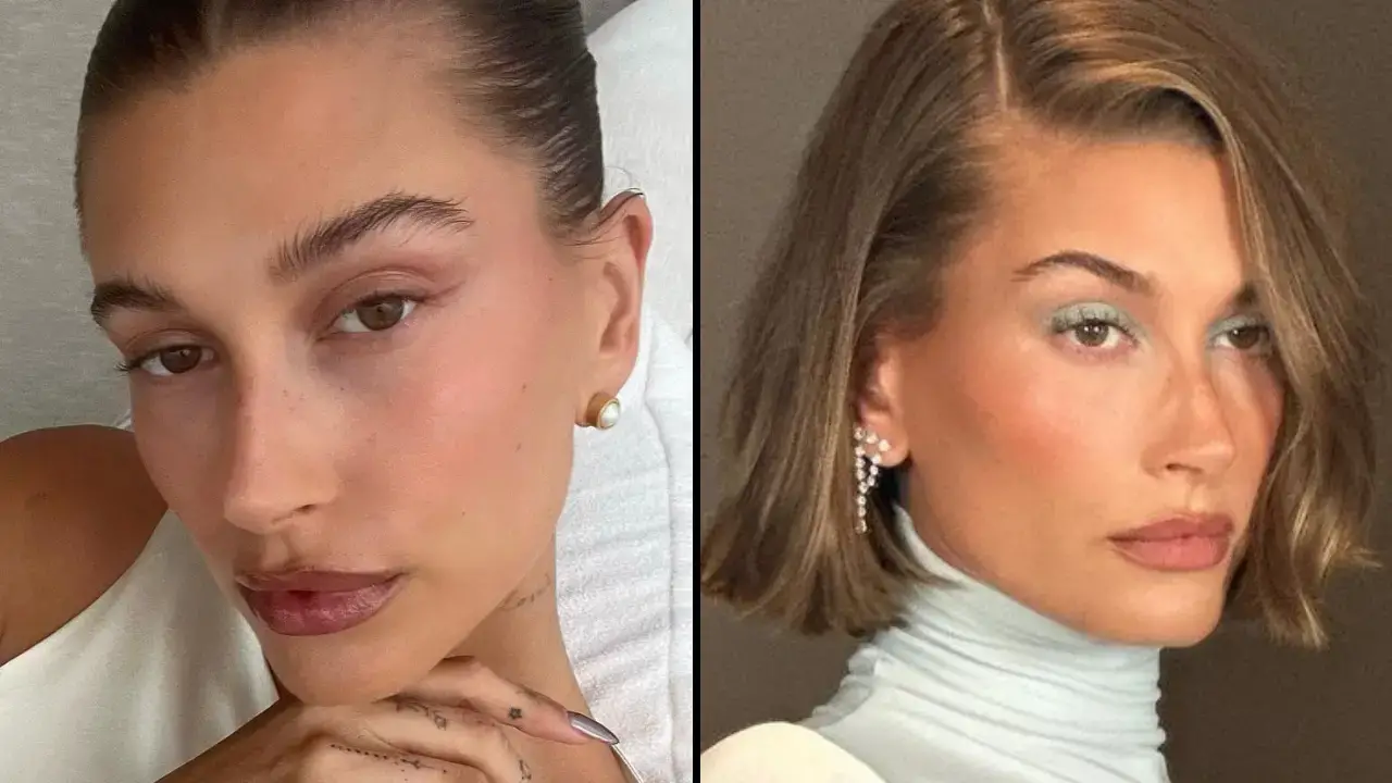 Hailey Bieber's white wedding guest outfit is being slammed on social media.