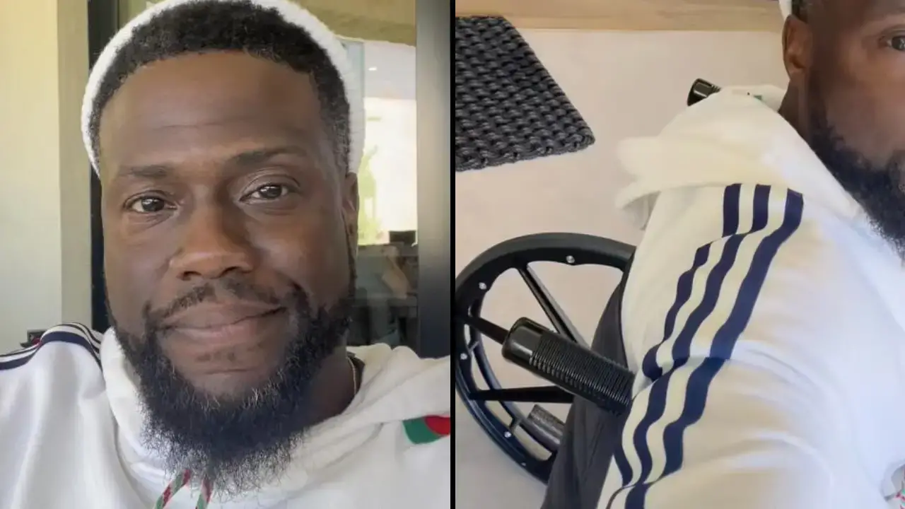 Kevin Hart will use a wheelchair for the foreseeable future after an accident.