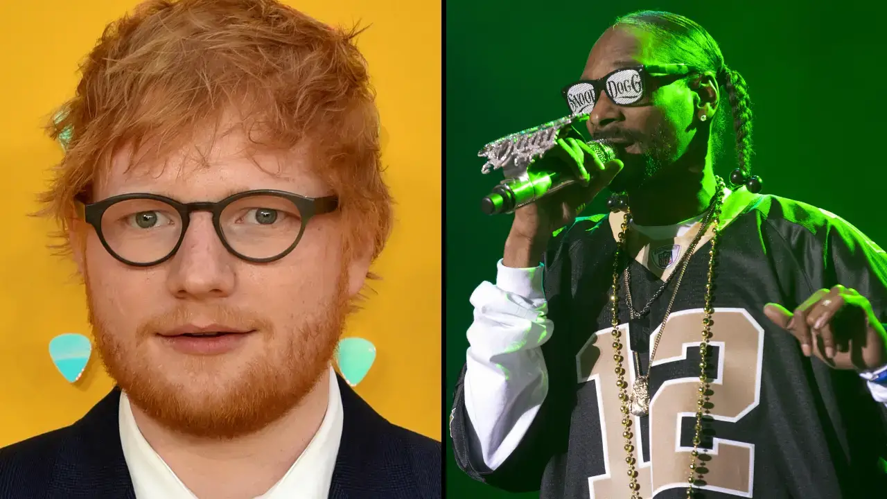 Ed Sheeran has opened up about the time he lost his vision after smoking marijuana with Snoop Dogg.