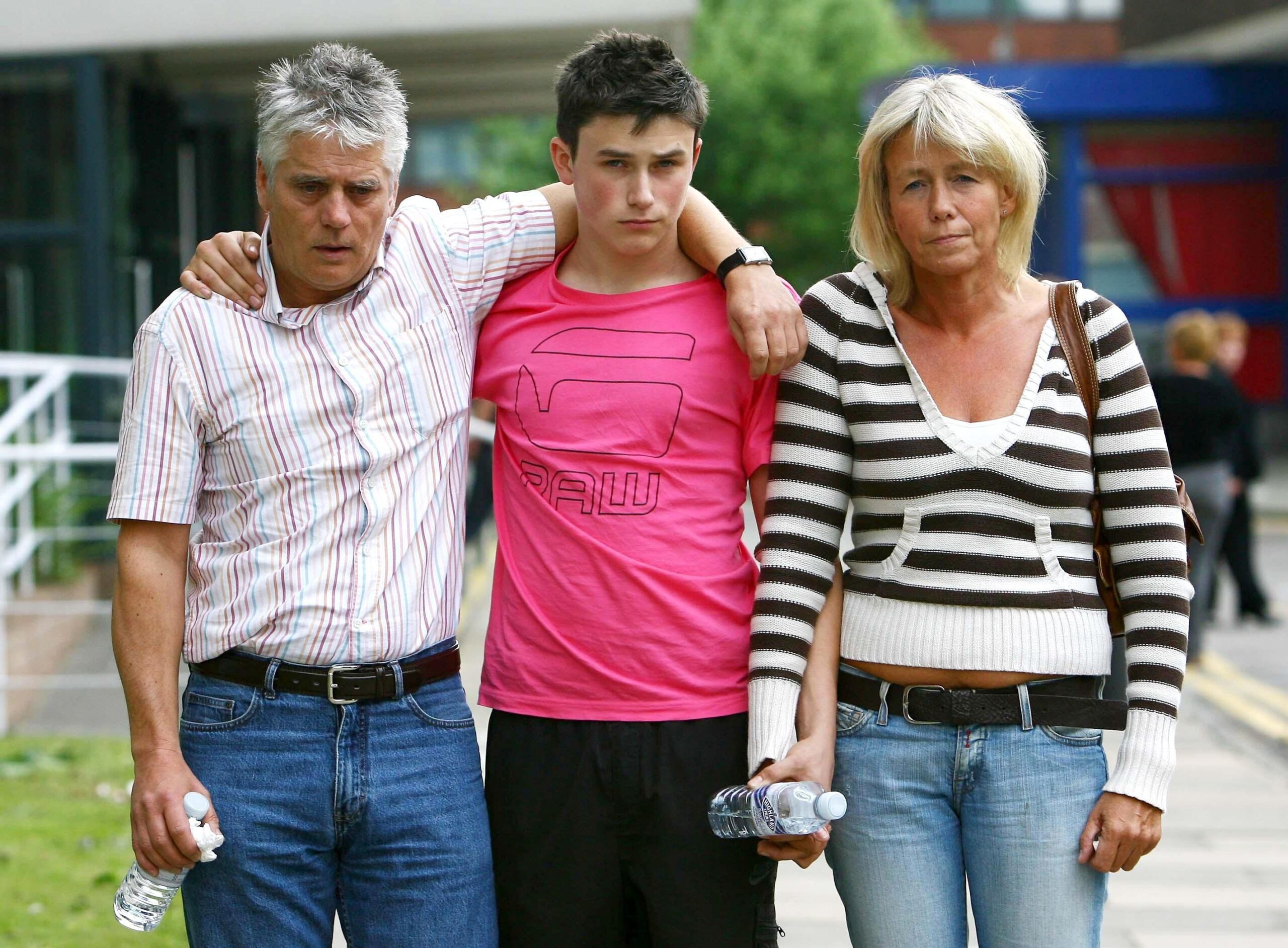 Colin, Jamie and Sally Knox.