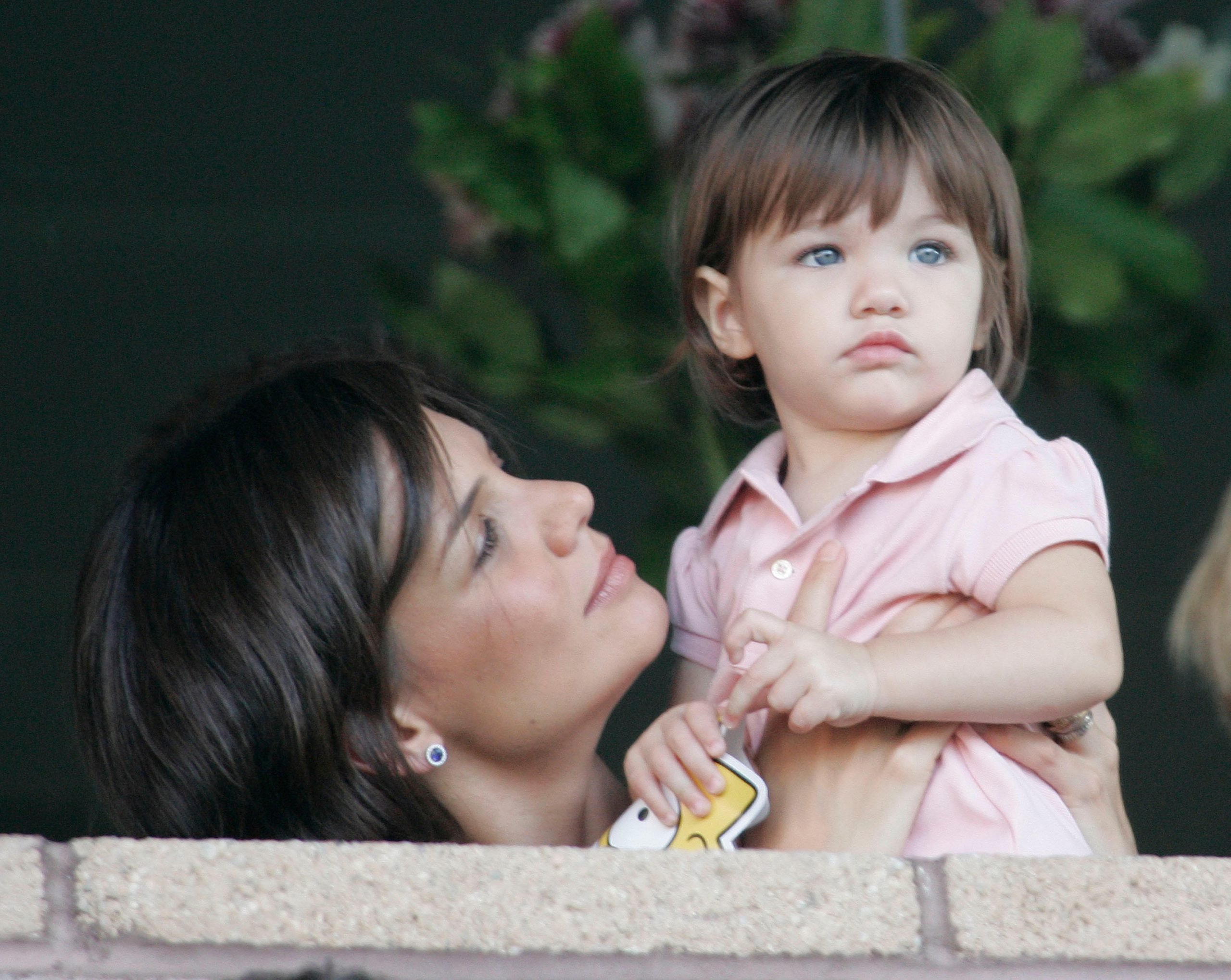 Katie Holmes and Suri Cruise. 