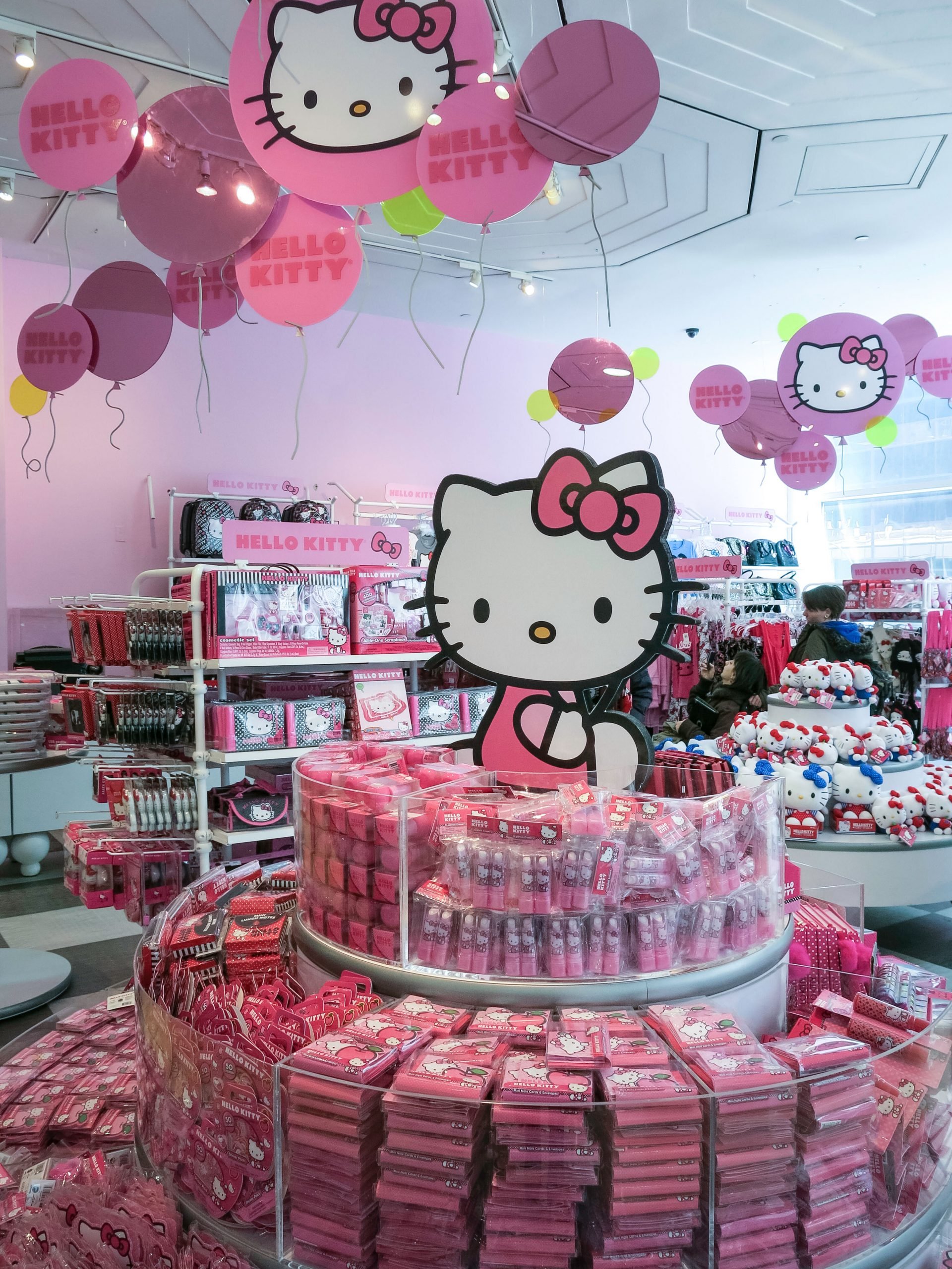 Hello Kitty merch.