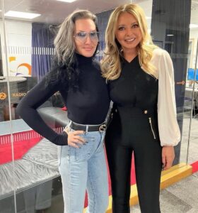 Carol Vorderman and Michelle Visage. 