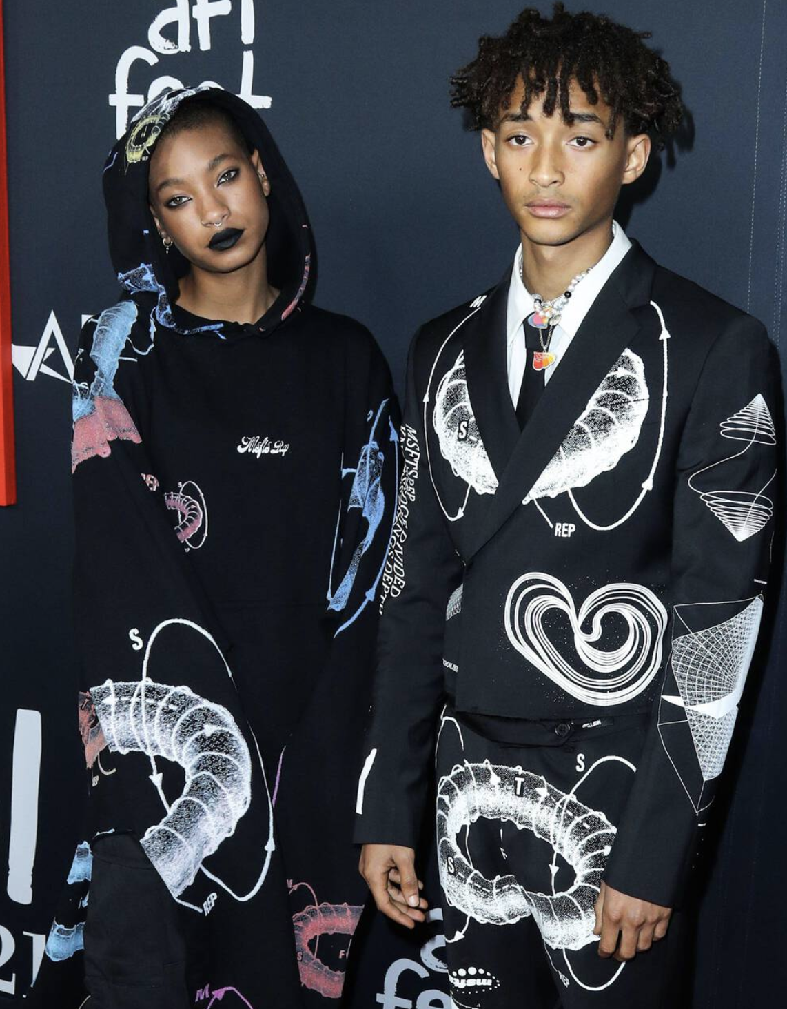 Willow and Jaden Smith. 