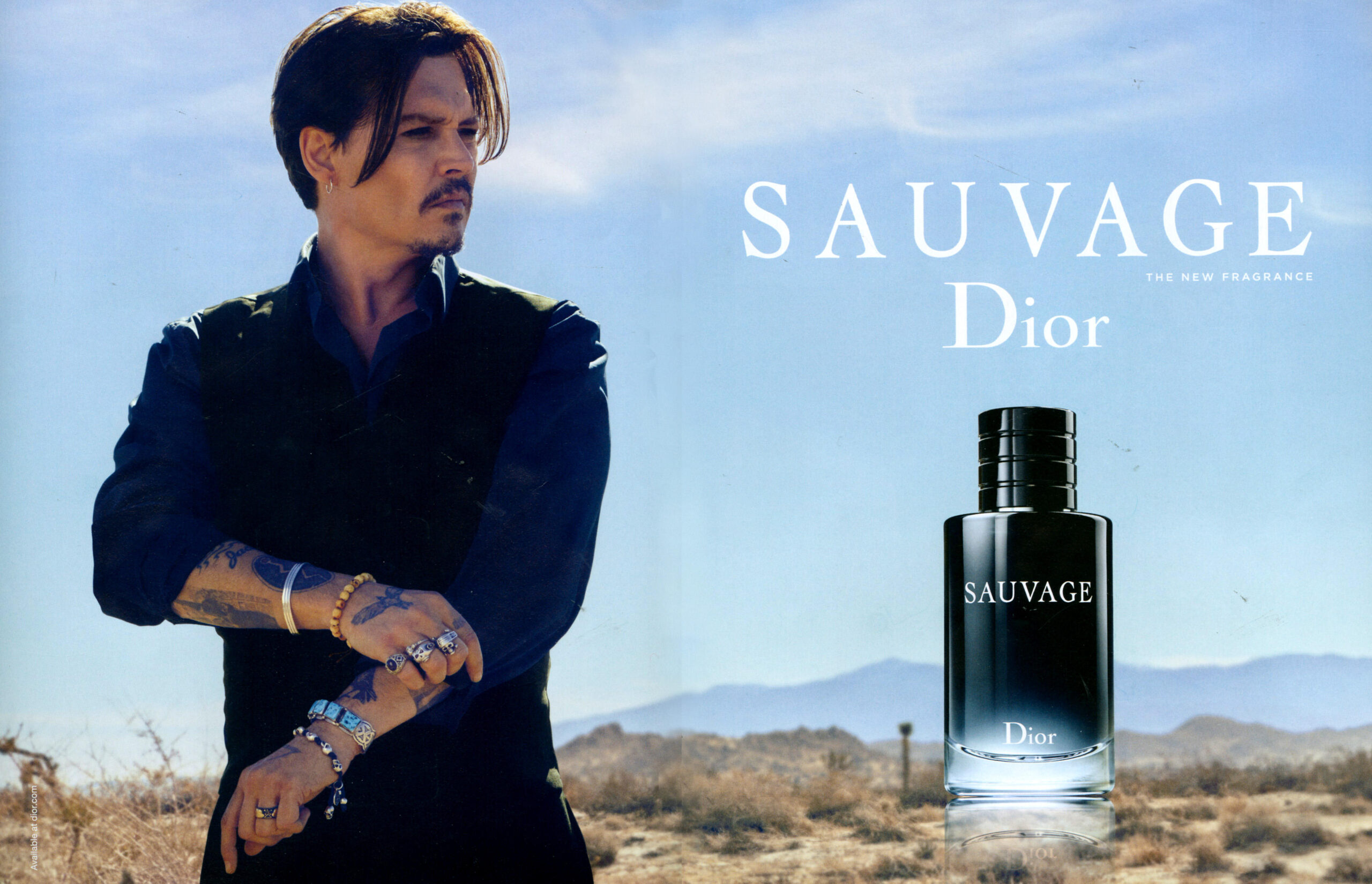 Johnny Depp Dior Sauvage advert.