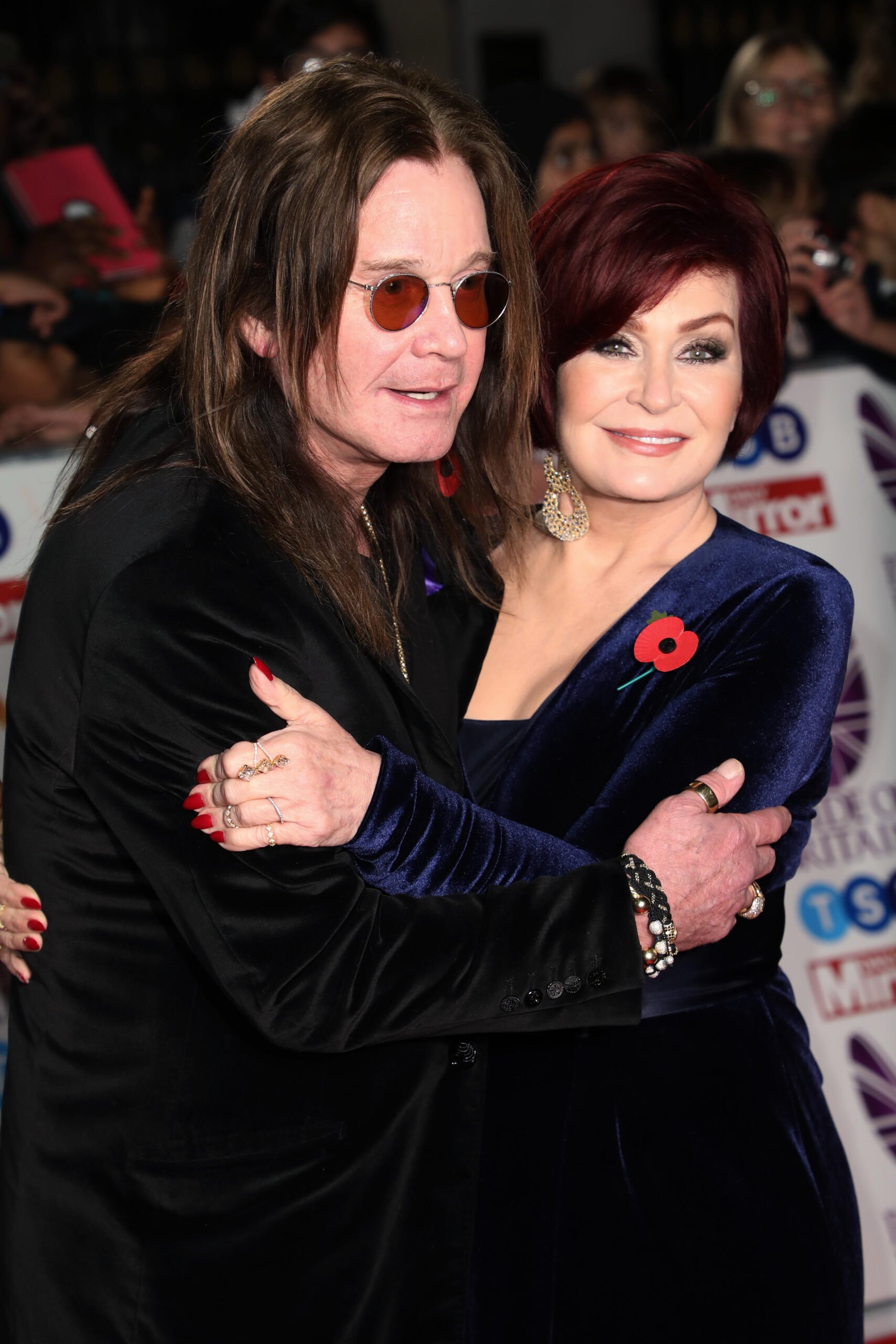 Ozzy and Sharon Osbourne. 