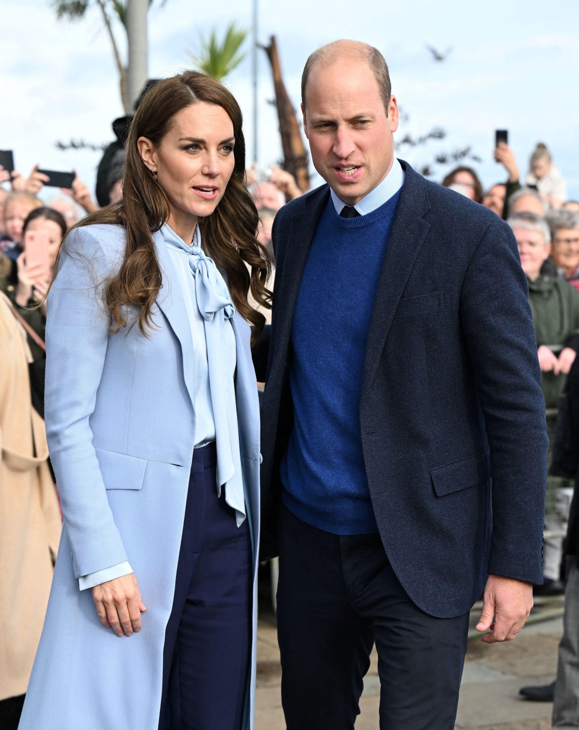 Kate Middleton and Prince William. 