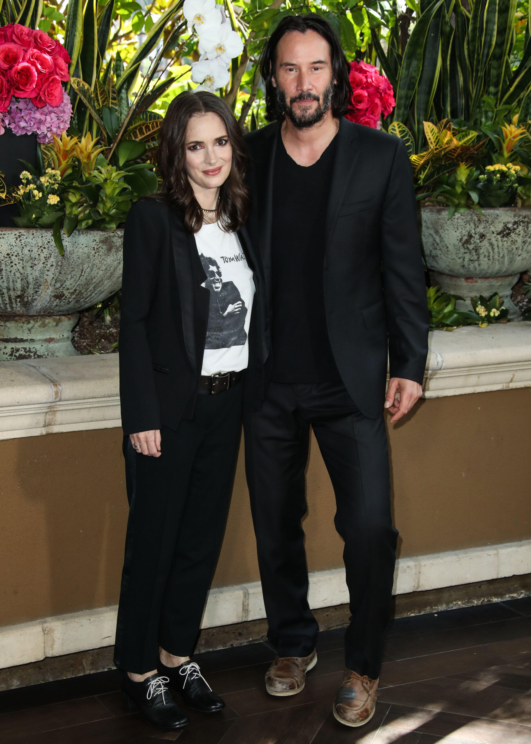 Keanu Reeves and Winona Ryder. 