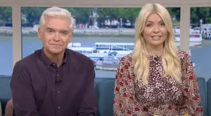 Phillip Schofield and Holly Willoughby on This Morning.