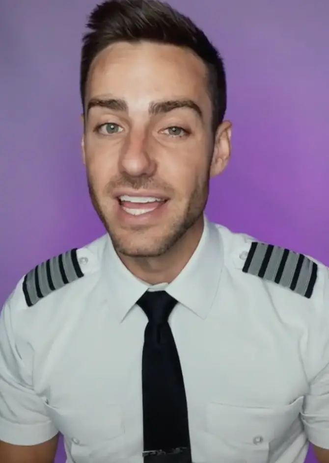 Airline pilot Garrett. 