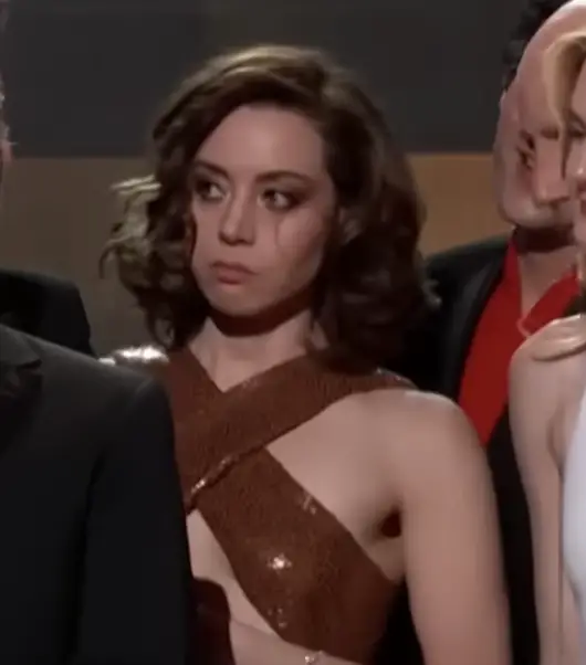 Aubrey Plaza at the 2023 SAG Awards.