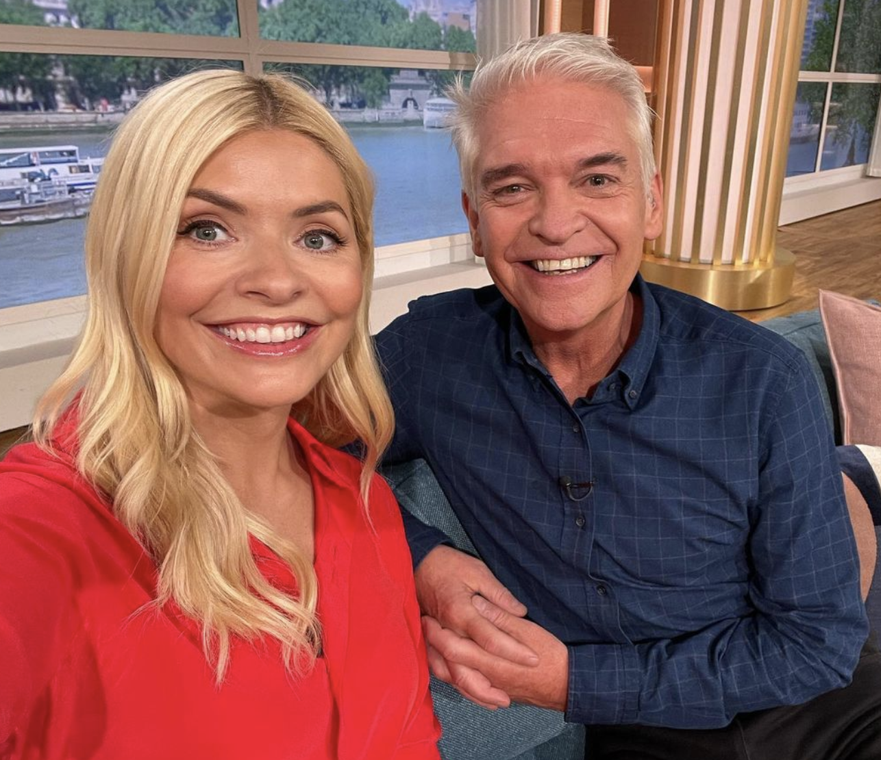 Holly Willoughby and Phillip Schofield.