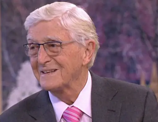 Sir Michael Parkinson on This Morning. 