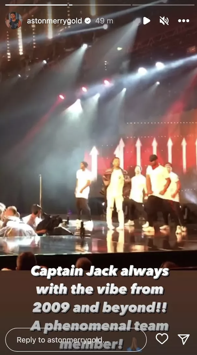 Aston Merrygold tribute to Jack Pointer Mackenzie.