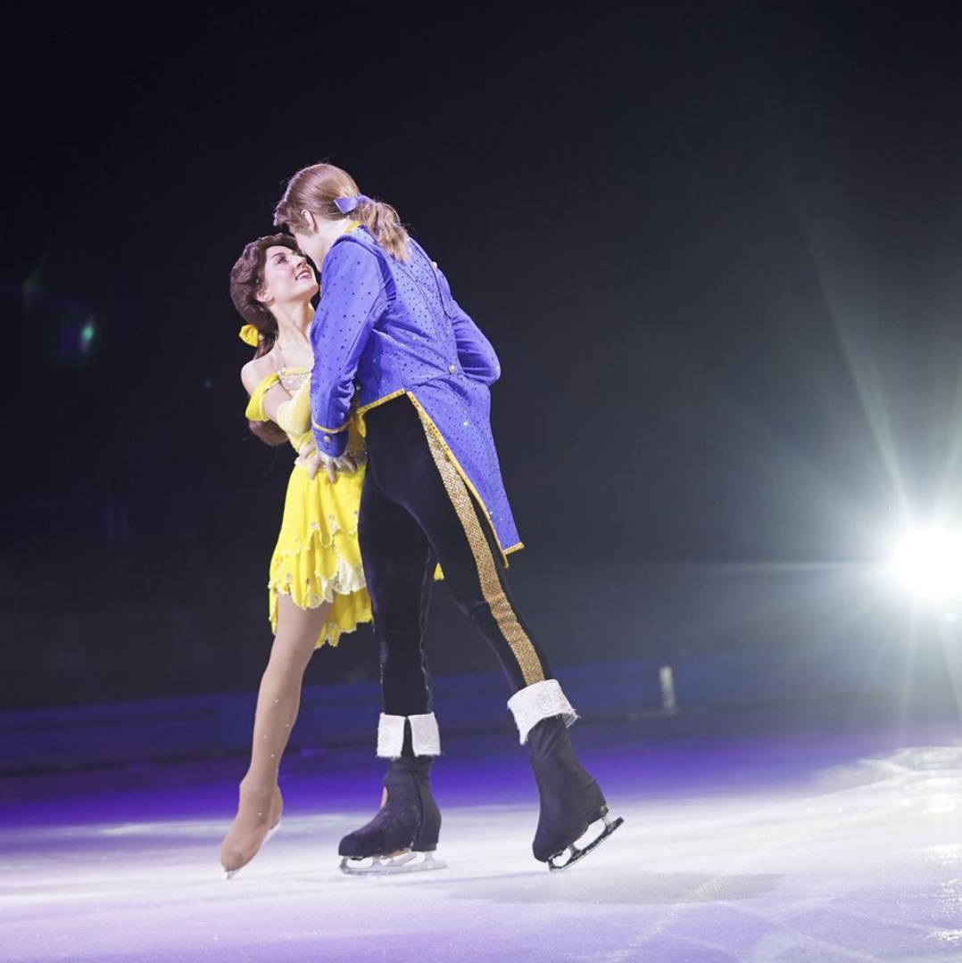 Anastasia Olson in Disney On Ice. 