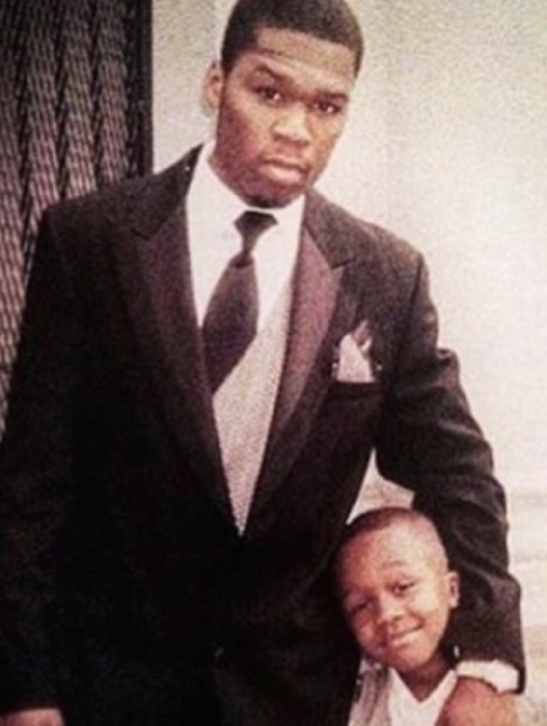 50 Cent and Marquise Jackson. 