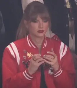 Taylor Swift at the Super Bowl. 