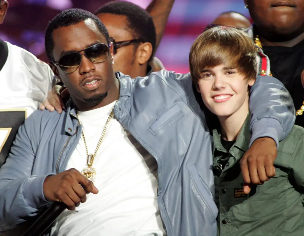 Diddy and Justin Bieber.