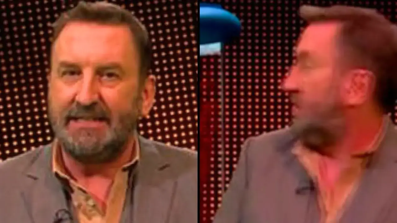 Lee Mack's 3x3 BBC quiz show has traumatised viewers after a contestant's head exploded in the background.