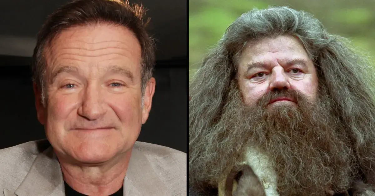 The late Robin Williams was once up for the role of Hagrid in Harry Potter, however, J.K. Rowling put a stop to this due to her strict rule. 