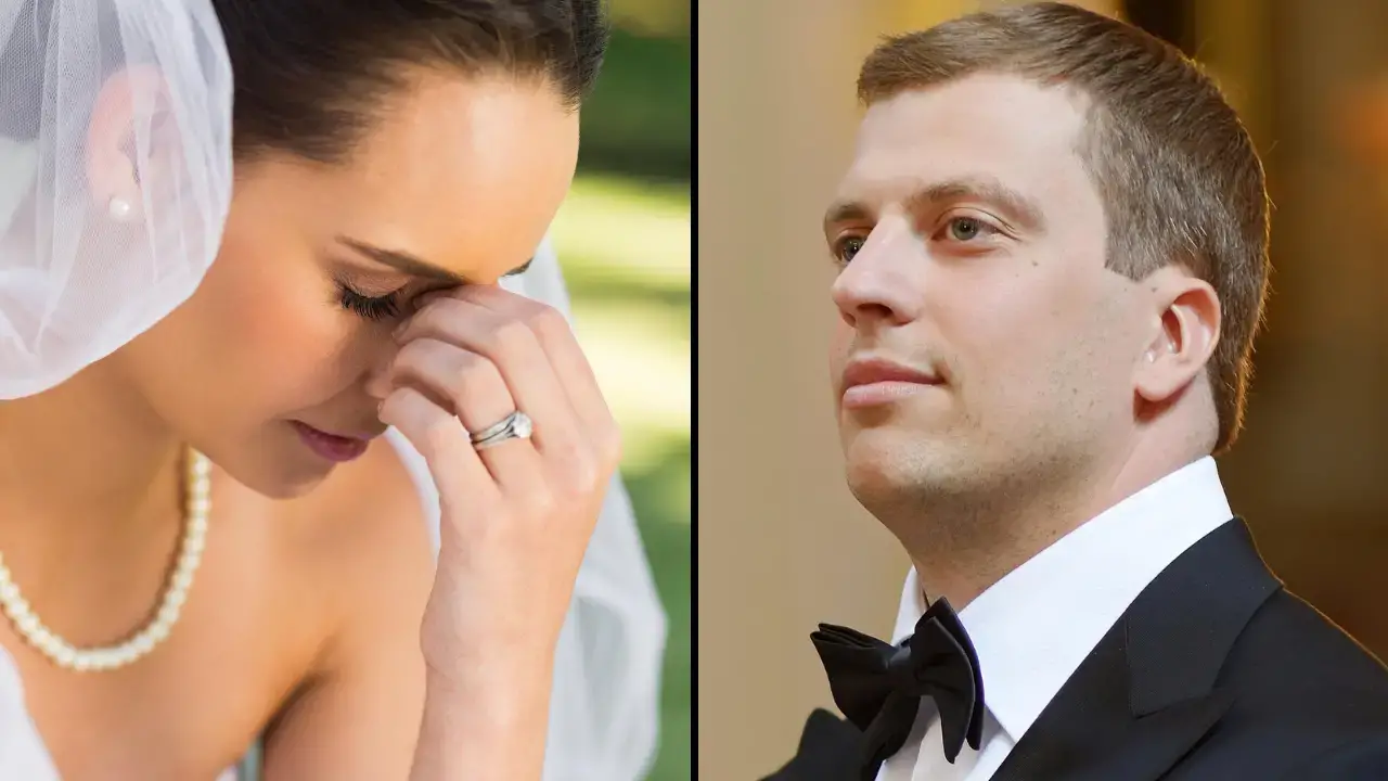 A bride was told by her fiancé and his family that she could not wear white on their wedding day.