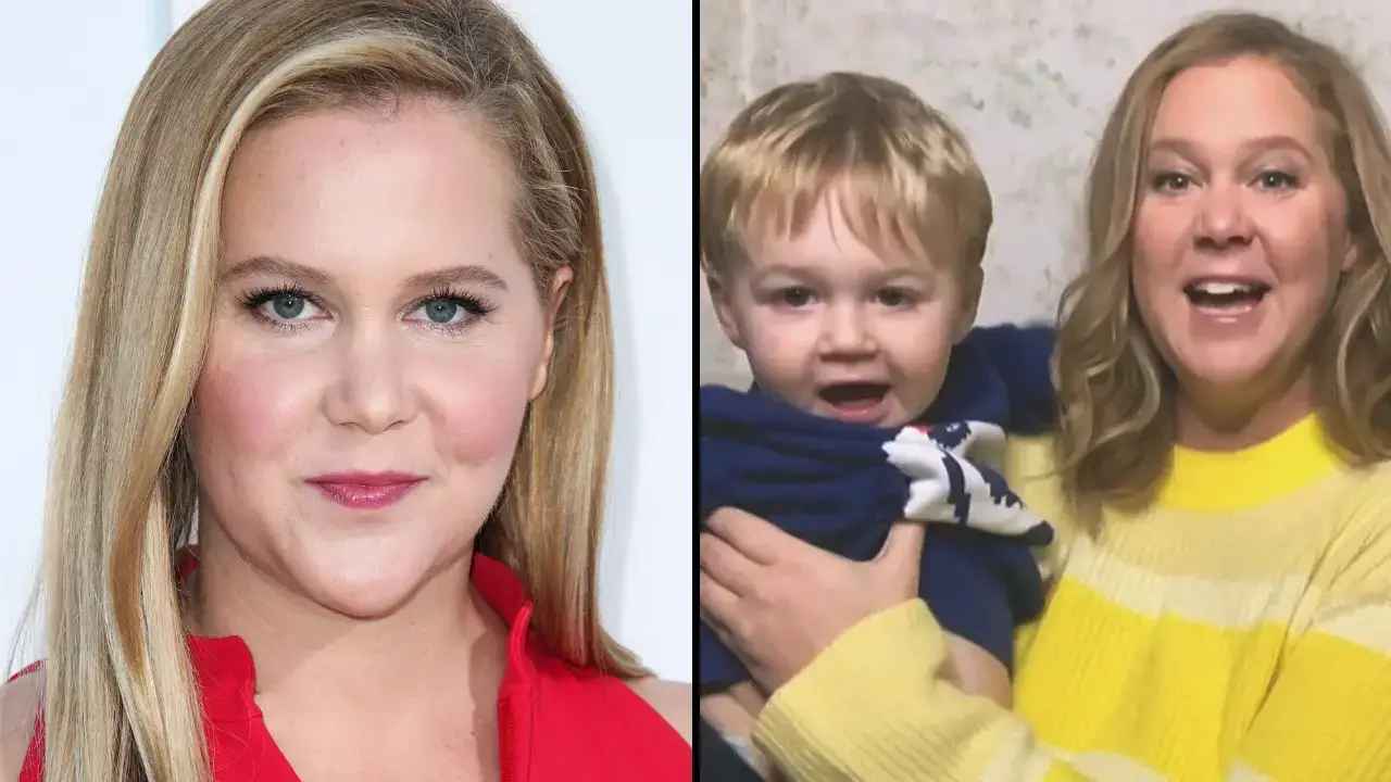 Amy Schumer has changed her son’s name after realising it sounded very rude.