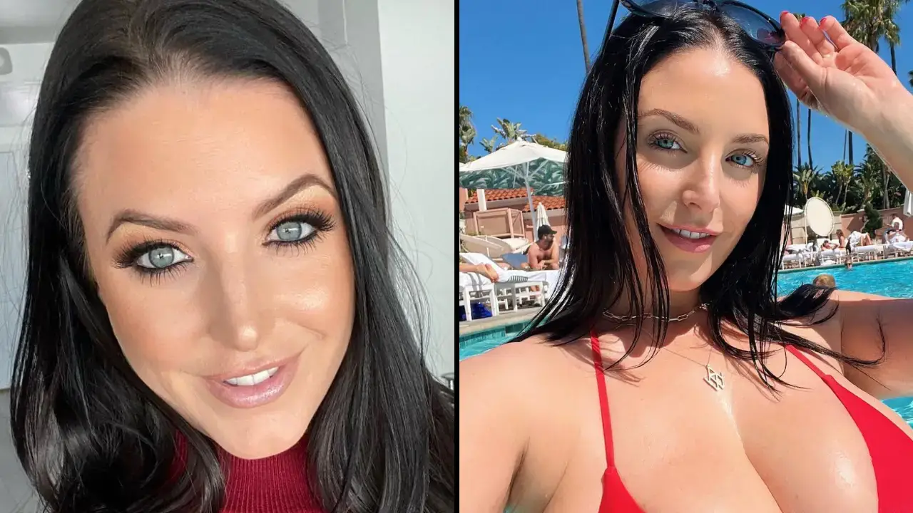 Angela White is said to have 'nearly died' after shooting a demanding scene. 