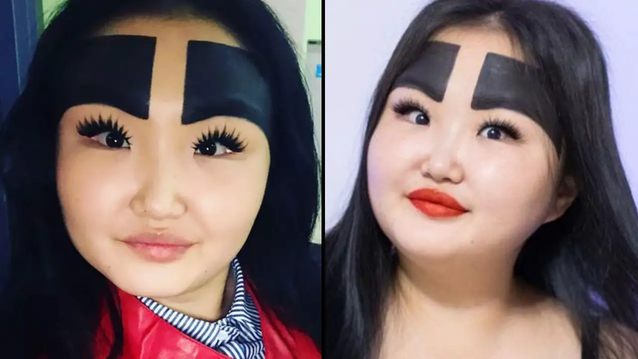 Anzhelika Protodyakonova, who went viral for having the world's biggest eyebrows, has ditched them in favour of a new look.