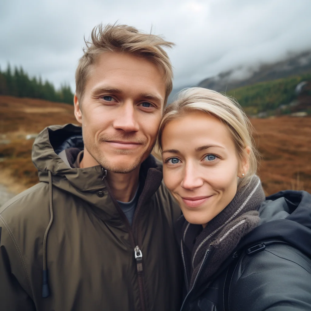 Average Norweigan Couple