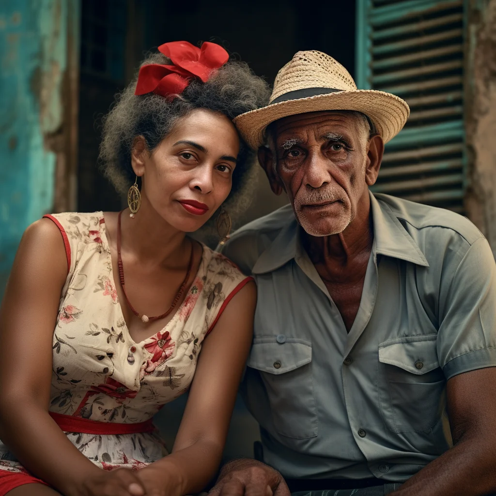 Average Cuban couple.