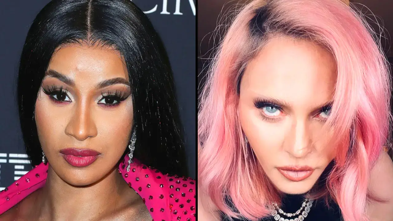 Madonna has been slammed by rapper Cardi B over a post she shared. Find out what was said about the pop star here...