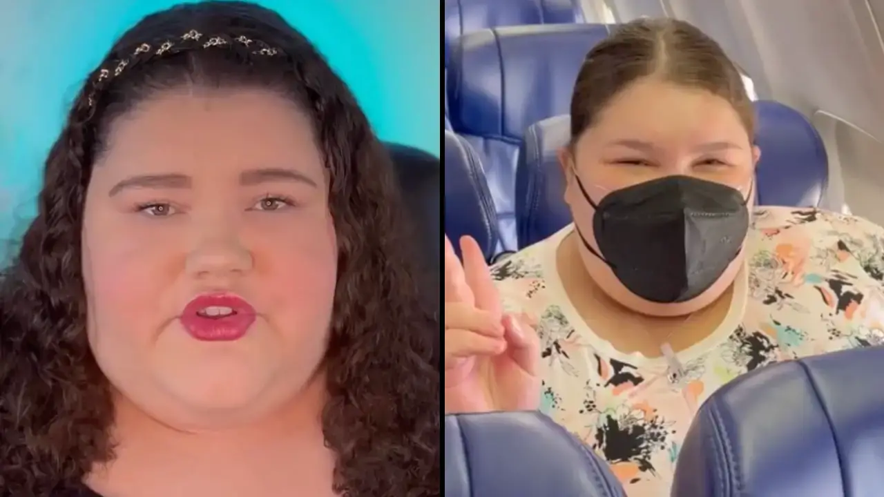 A plus-size influencer has demanded free seats and bigger bathrooms on airlines in an online petition. Find out more here...