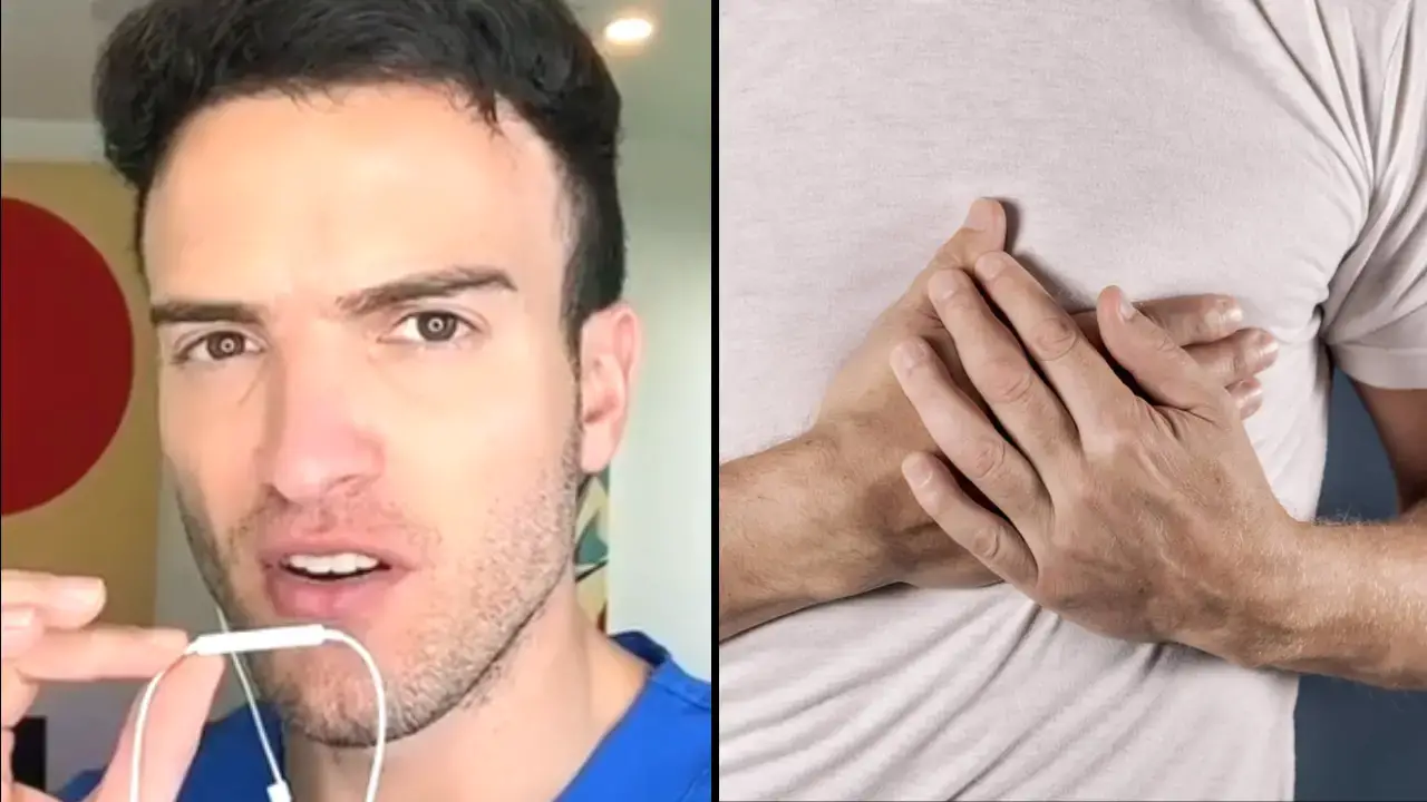 A doctor has explained the random chest pains people get and what they mean.