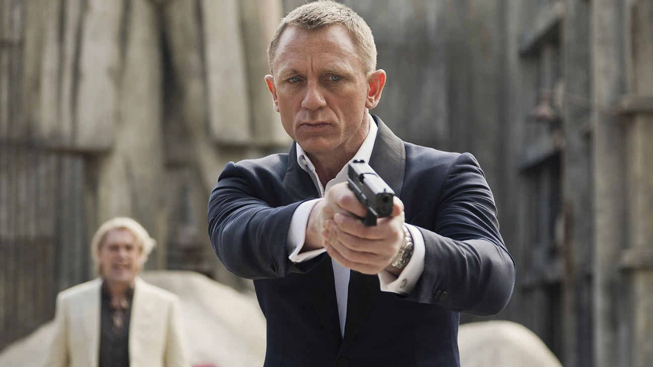 Daniel Craig as James Bond. 