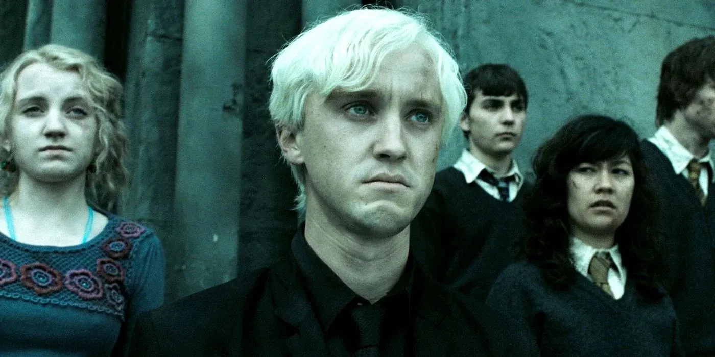 Draco Malfoy in Harry Potter. 