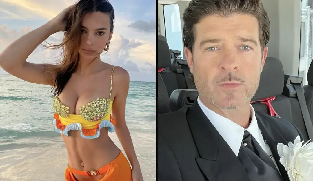 Emily Ratajkowski has accused Robin Thicke of 'groping' her on the set of his 2013 music video for 'Blurred Lines'. 