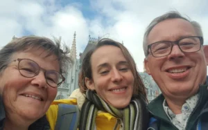 Esther Beukema and family. 